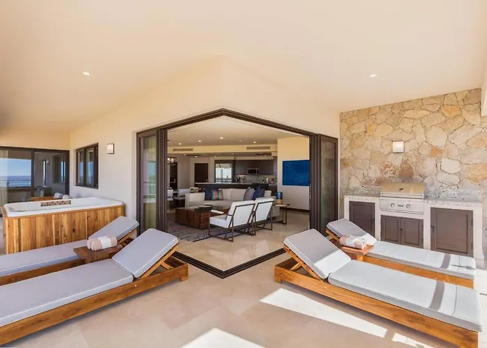 Beachfront 3 Bdrm In Exclusive Diamante Golf Appartement Cabo San Lucas